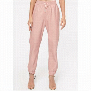 CAMI NYC Pink Dalton Faux Vegan Leather Joggers Pants - S, $275US
